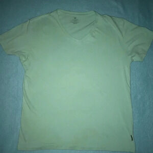 𝅺COTTON ON v-neck short sleeve tee shirt sky blue color size L
